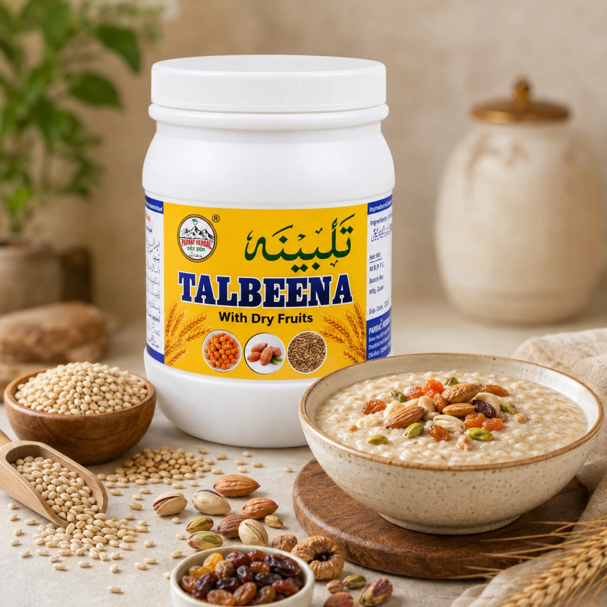 Talbeena Buy 1 Get 1 Free | Talbeena With Dry Fruits – Parbat Herbal Thumbnail 2